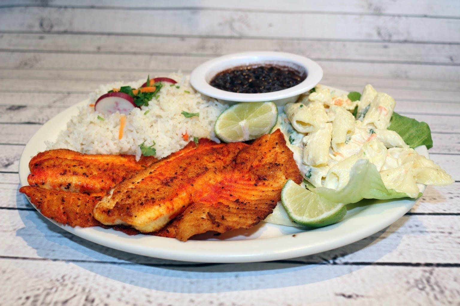 Filete De Pescado a La Plancha.