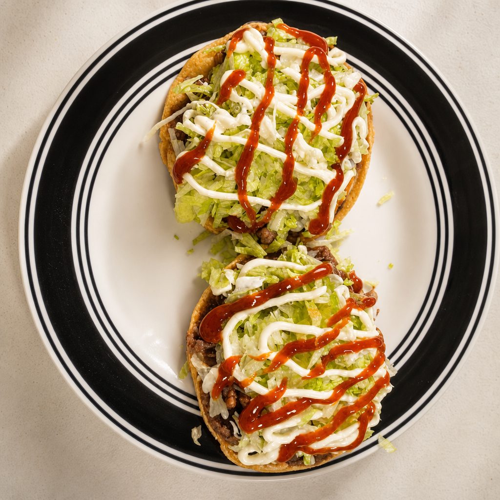 Sopes De Carne.