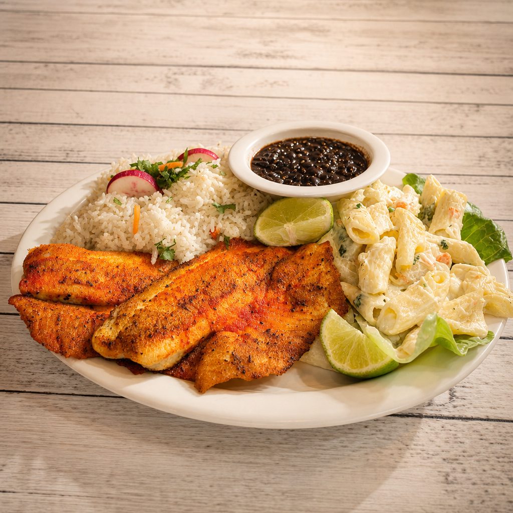 Filete De Pescado a La Plancha.