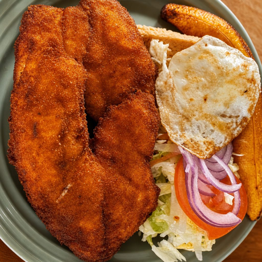 Tilapia Empanizada.